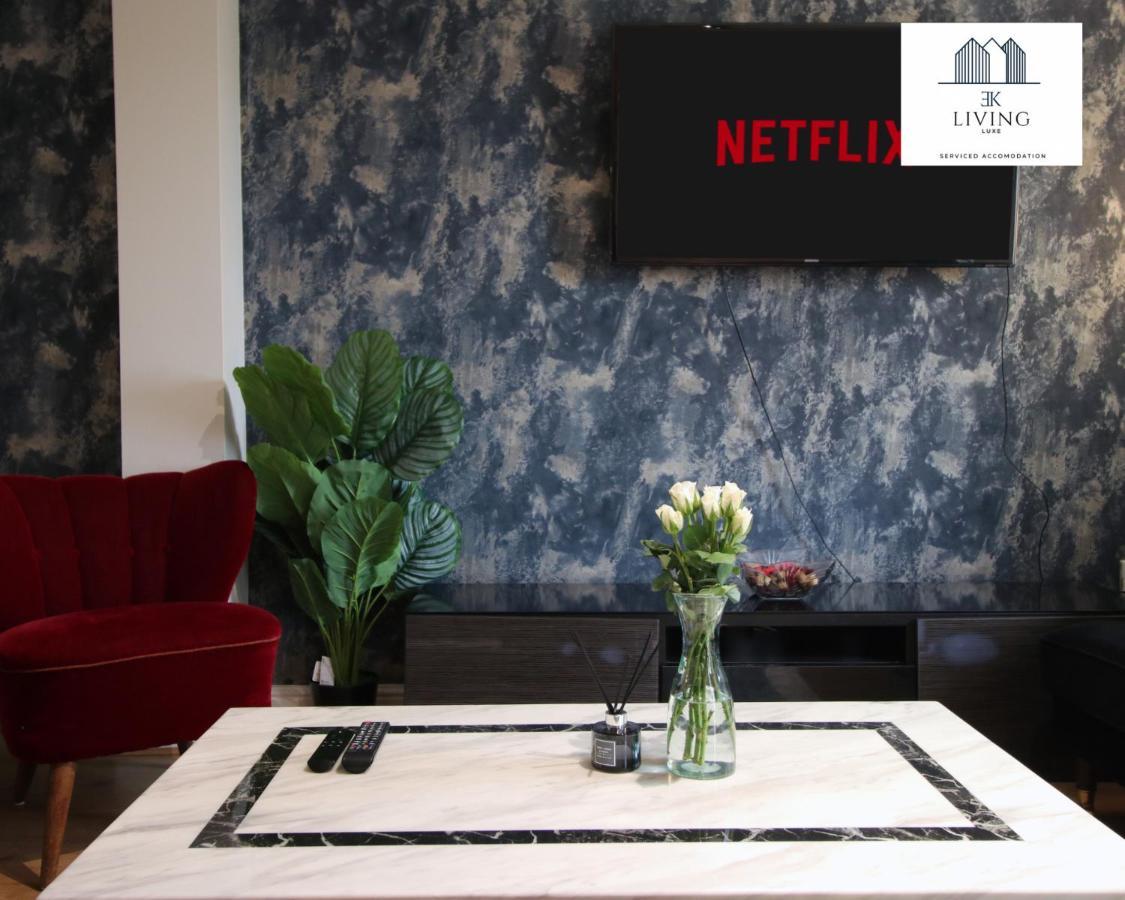 Spacious 3 Bedroom Duplex Apartment On Cardiff Bay - Free Parking & Wifi By Ekliving Luxe Short Lets & Serviced Accommodation Eksteriør bilde